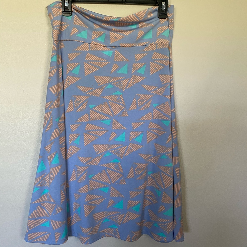 LuLaRoe Midi flare Skirt